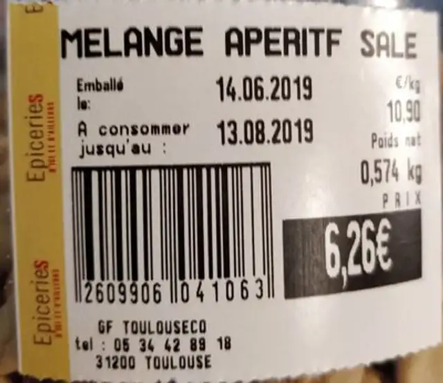 Mélange apéritif salé