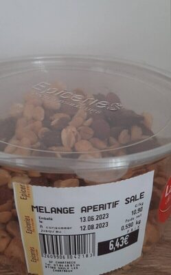 Mélange apéritif salé