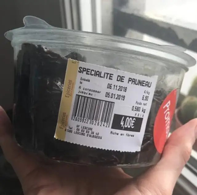 Specialité de Pruneau