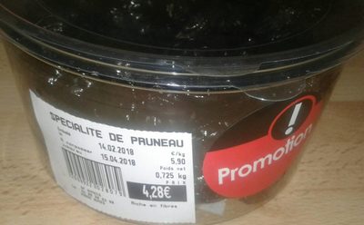 Spécialité de Pruneau