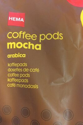 Coffee pods mocha