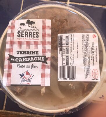Terrine de campagne front packaging