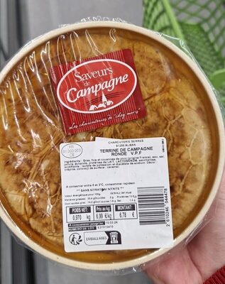 Terrine de campagne ronde