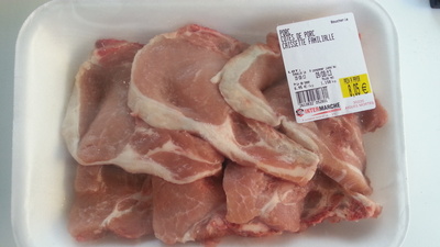 Côtes de porc