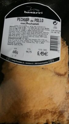 pechuga de Pollo con bechamel