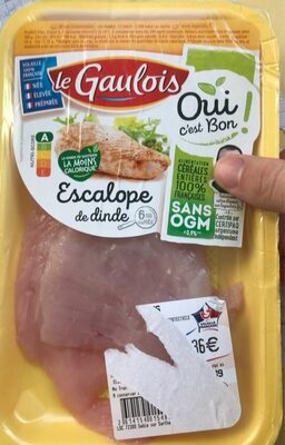 Escalopes front packaging