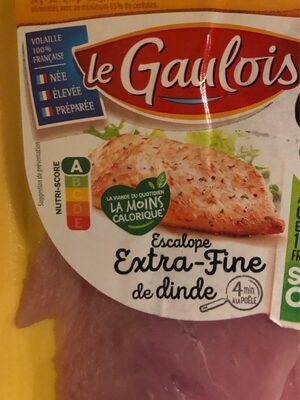 Escalope extra fine de dinde
