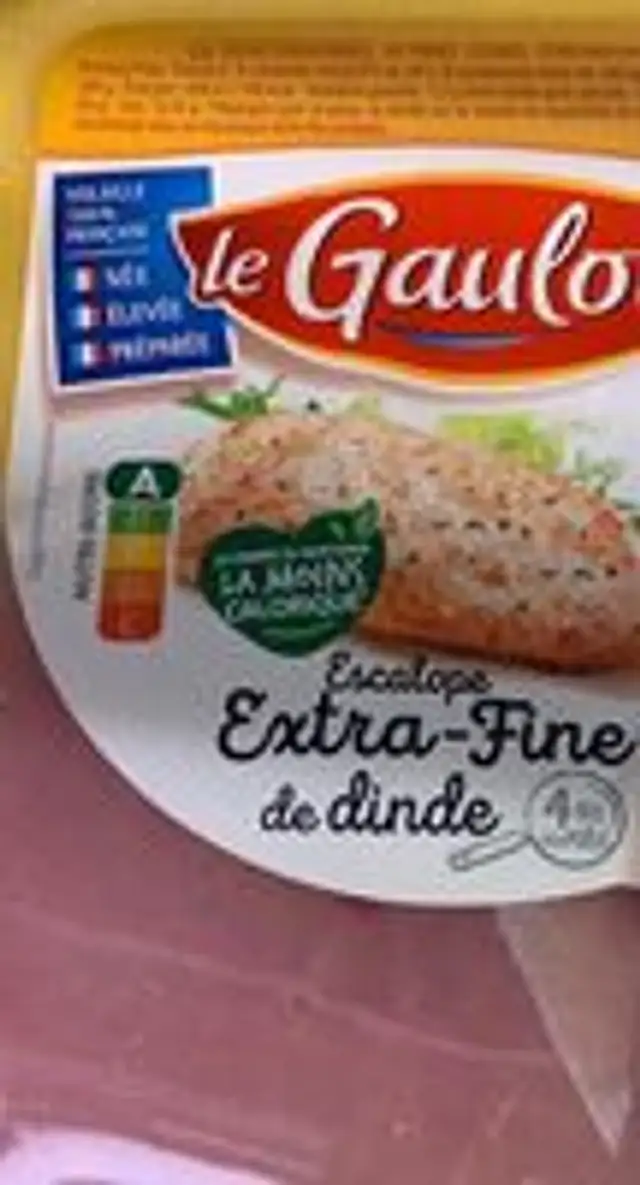Escalope extra fine de dinde