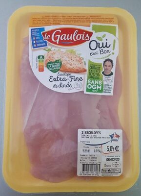 Escalope extra-fine de dinde