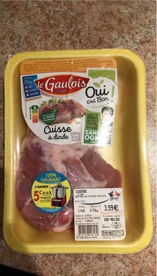 Cuisse de dinde front packaging
