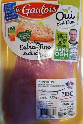 Escalope de dinde extra fine