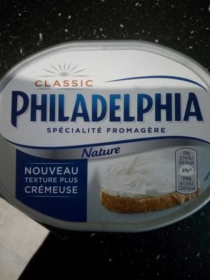 Philadelphia nature front packaging