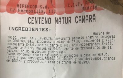 Centeno natur camara