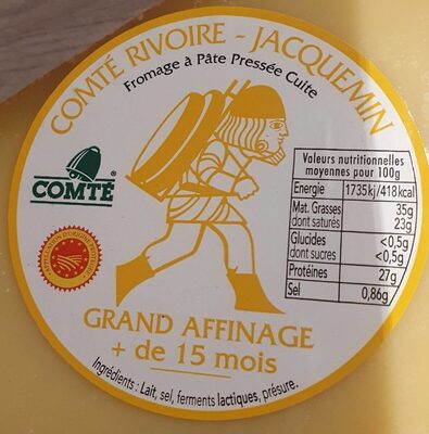 Comté Rivoire - Jacquemin
