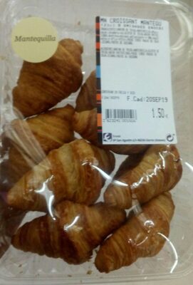 Mini croissants mantequilla