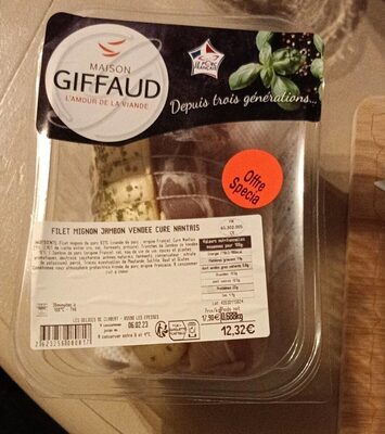 Filet mignon jambon Vendée cure nantais