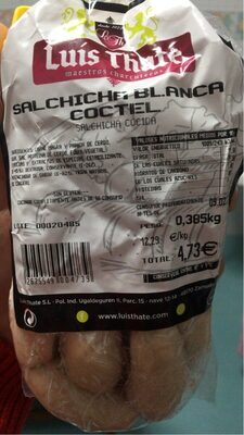 Salchicha blanca cóctel