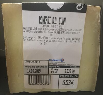 Queso Ronkari