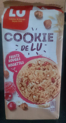 Cookie de Lu Fruits rouges noisettes