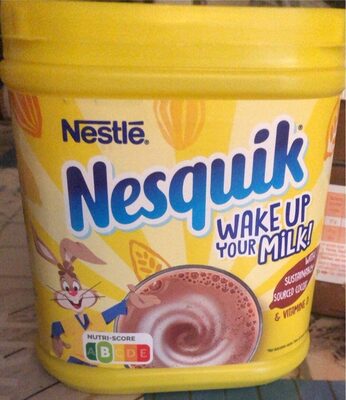 Nesquik front packaging