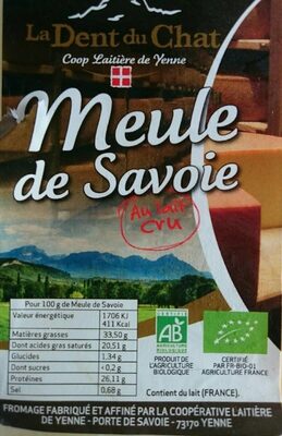 Meule de Savoie front packaging
