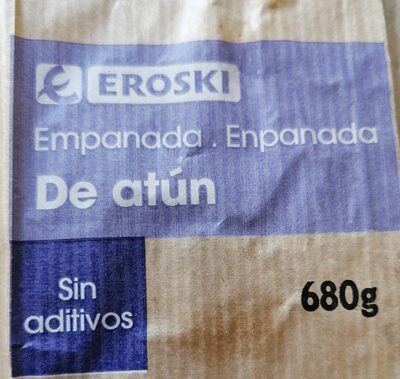 Empanada atún front packaging