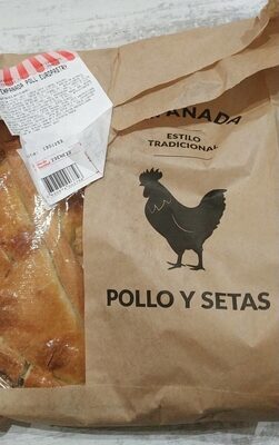 Empanada pollo y setas