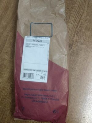 Pan gallego front packaging