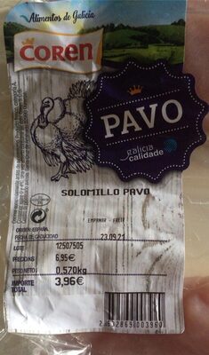 Solomillo de pavo