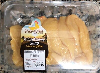 Pechugas Fileteadas de pollo