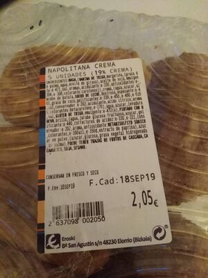 Napolitana crema