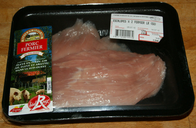 Escalopes de porc fermier (2)