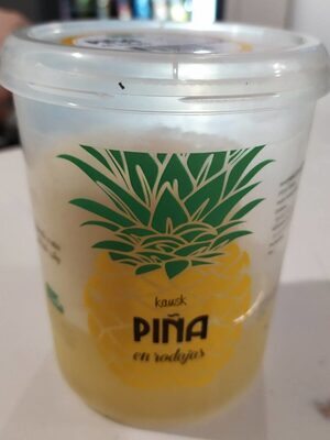 Piña en rodajas