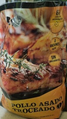 Pollo asado troceado bolsa