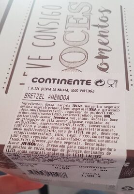 Bretzel Amêndoa front packaging