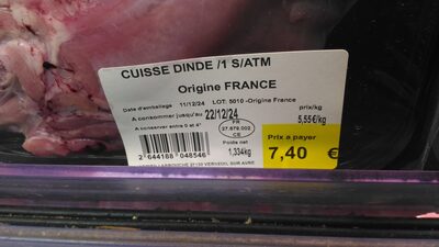Cuisse de dinde
