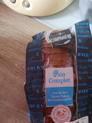 Pain complet front packaging