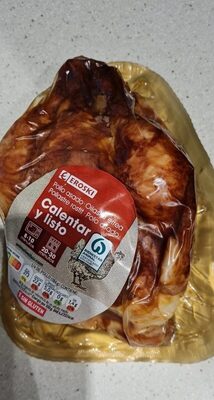 Pollo asado calentar y listo