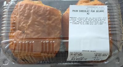 Pain chocolat pur beurre