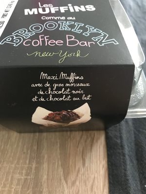 Muffins double chocolat noir-lait