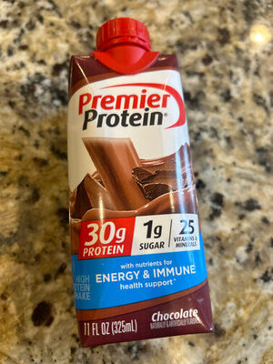Premire protein front packaging