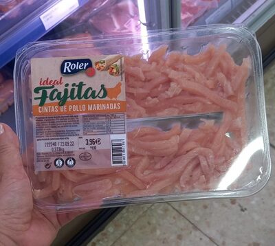 Cintas de pollo marinadas especial fajitas