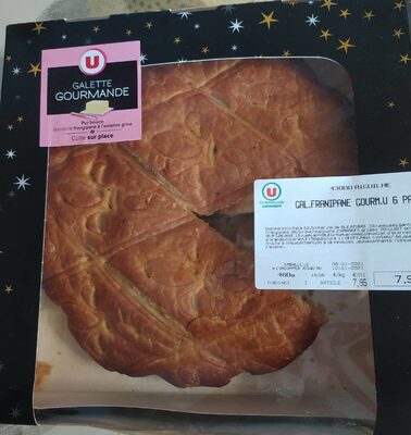 Galette frangipane, 6 parts