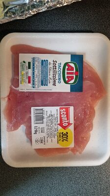 Sottilissime di fesa di tacchino front packaging