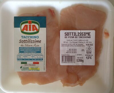 Sottilissime di fesa di tacchino