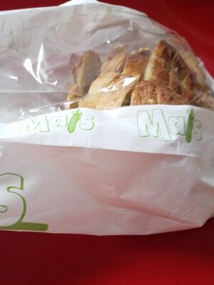 Pain au maïs front packaging