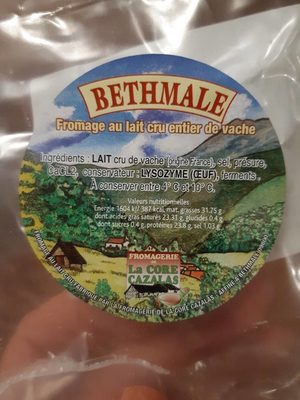 Fromage Bethmale au lait cru de vache