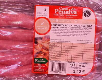 longaniza pollo