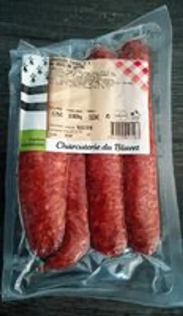 Saucisse fumée bois de hêtre