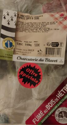 SAUCISSE SUPERIEURE FUMEE